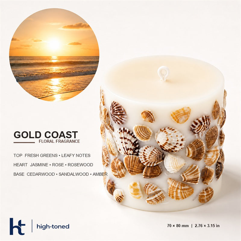 Botanical Floral Scented Candle – Handmade Soy Wax Candle