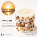 Botanical Floral Scented Candle – Handmade Soy Wax Candle