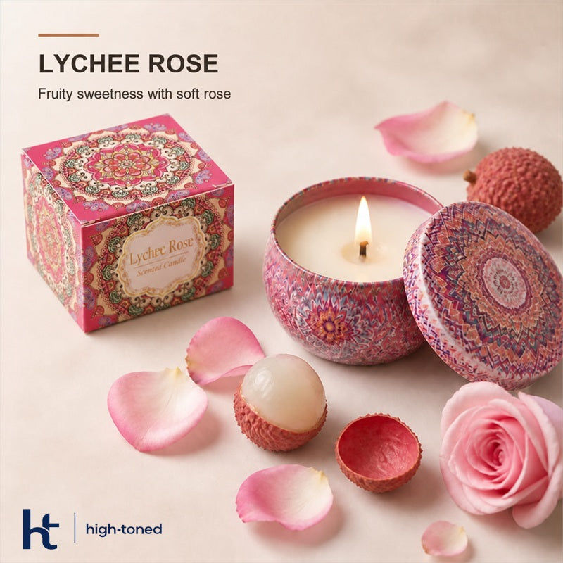 Decorative Tin Scented Candle – Home Fragrance Candle