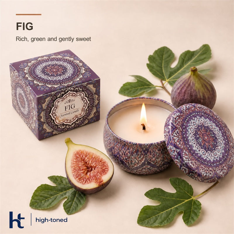 Decorative Tin Scented Candle – Home Fragrance Candle